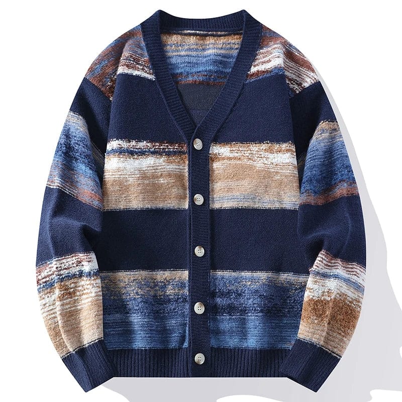 Moris Ascent Stripe Cardigan