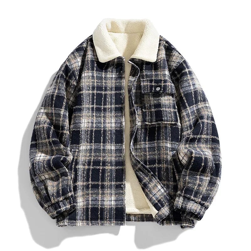 Artic Plaid Cashmere Jacket