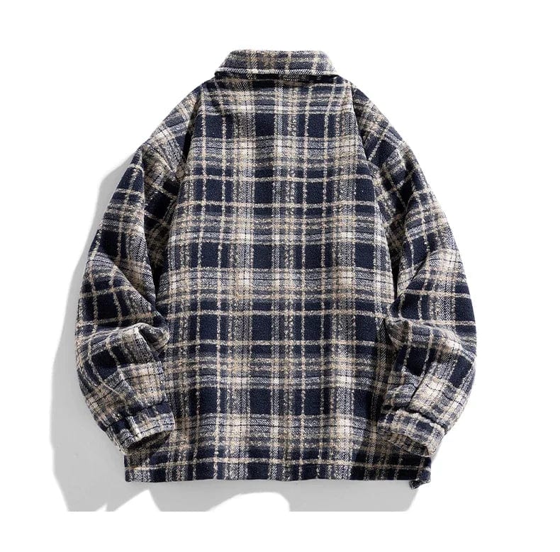 Artic Plaid Cashmere Jacket