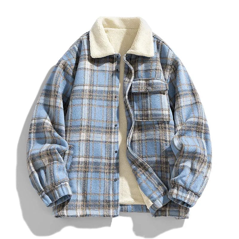 Artic Plaid Cashmere Jacket