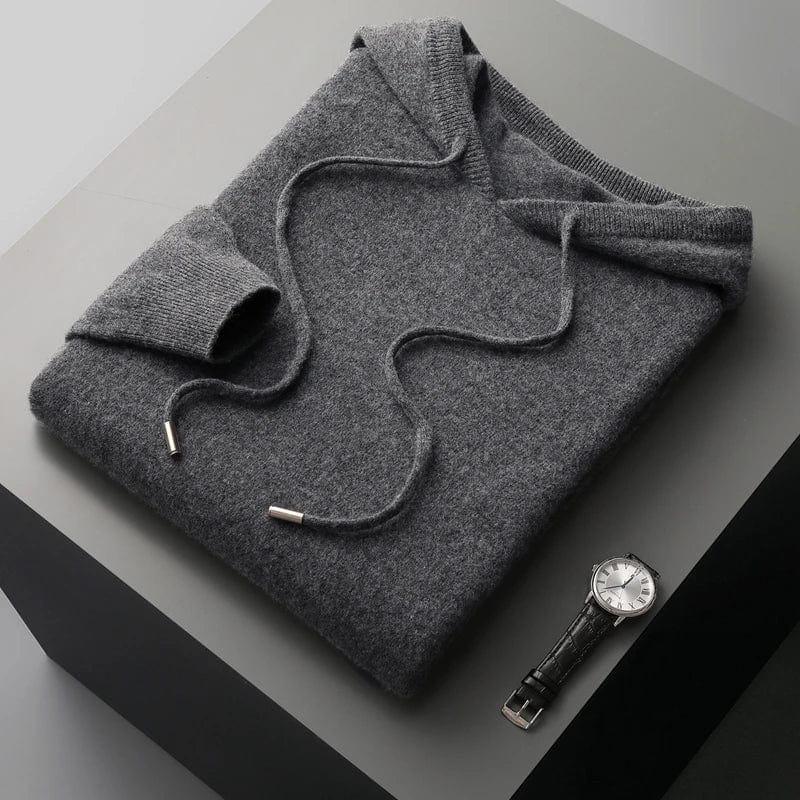 Albert Arthur Cashmere Hoodie Sweater