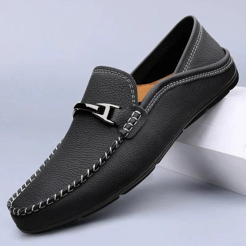 Trelis Genuine Leather Loafers