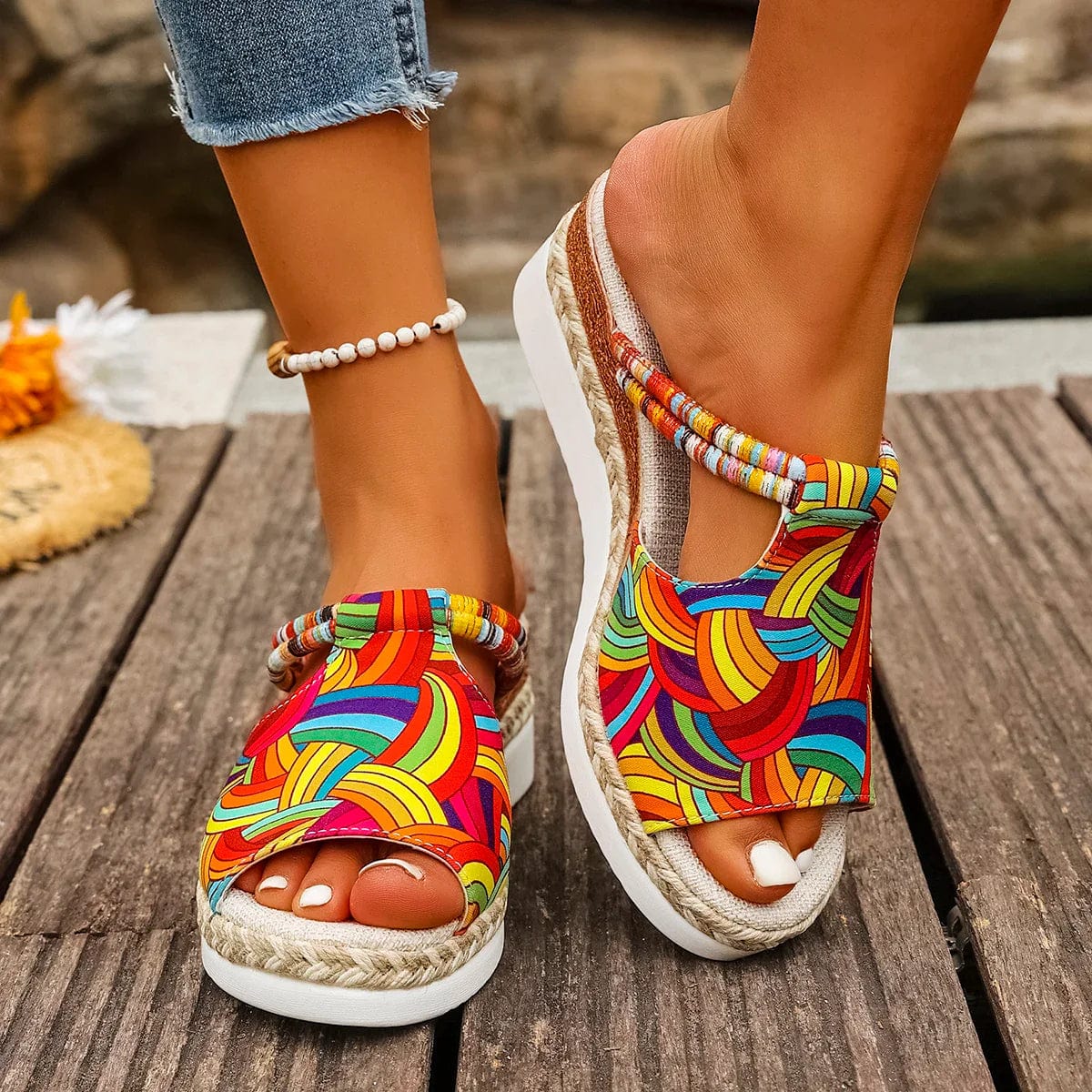 Caitlin Stylish Wedge Sandal