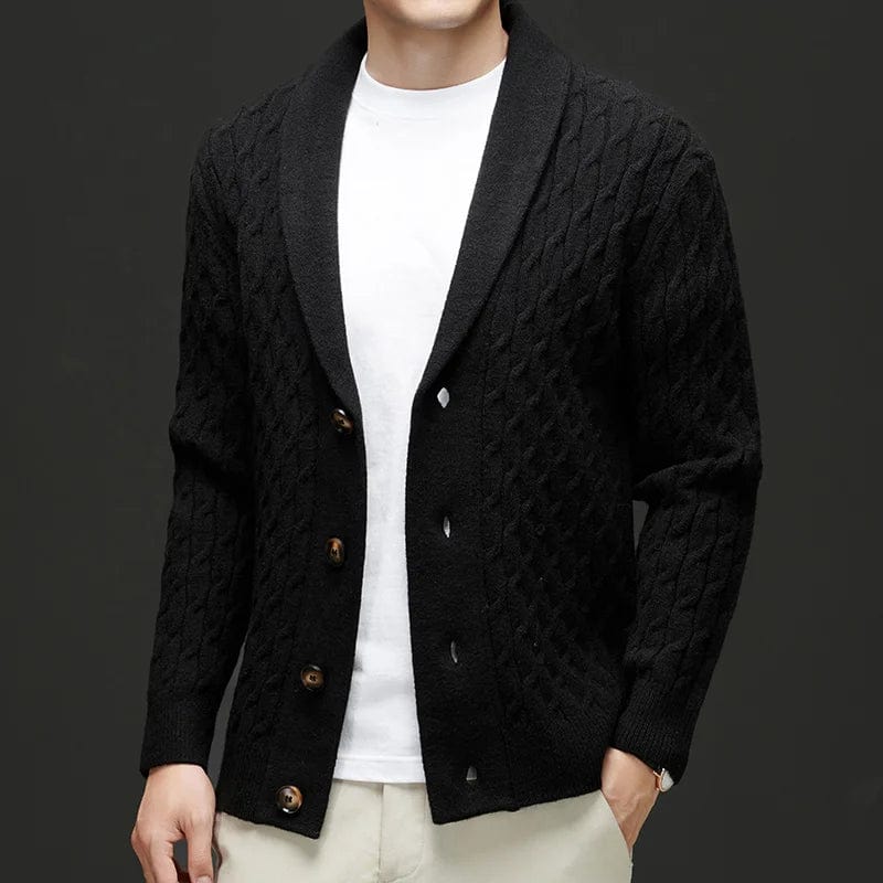 Royale Wool Cardigan Sweater