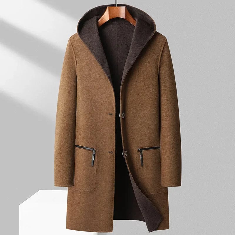 Oswin Merino Wool Overcoat