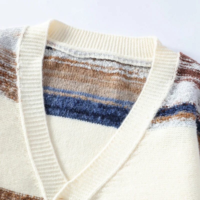 Moris Ascent Stripe Cardigan