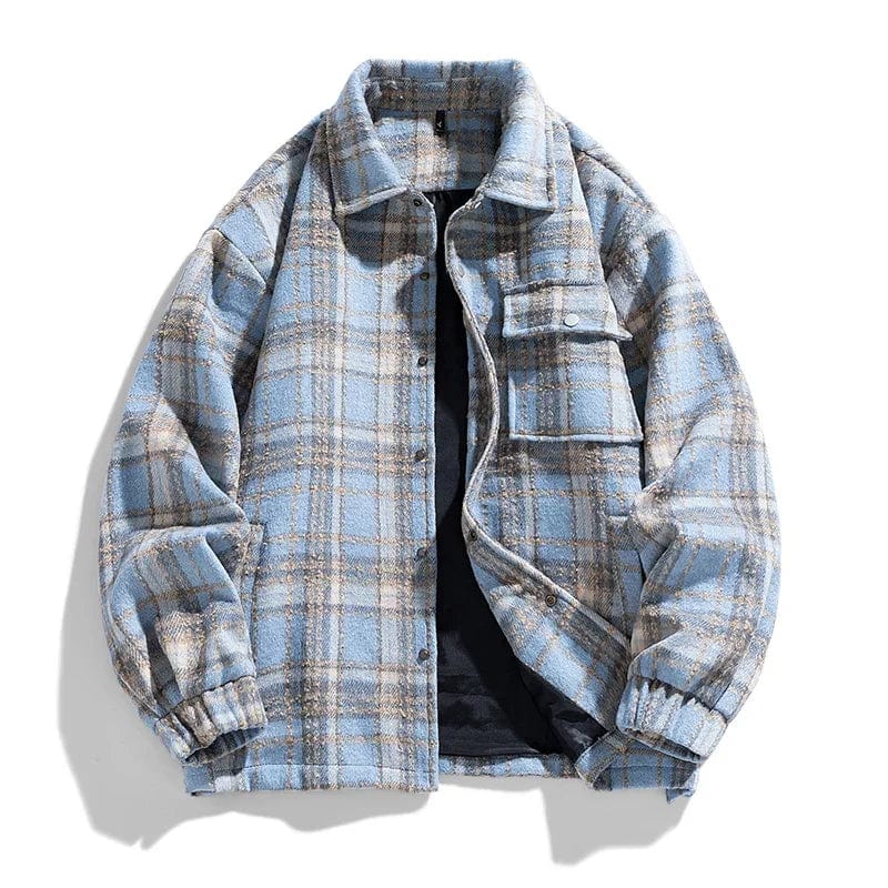 Artic Plaid Cashmere Jacket