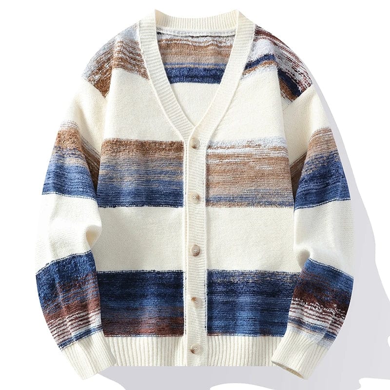 Moris Ascent Stripe Cardigan