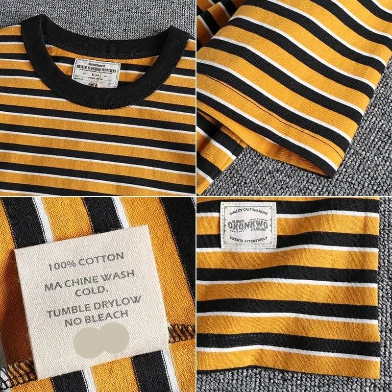Orion Vintage Striped T-Shirt