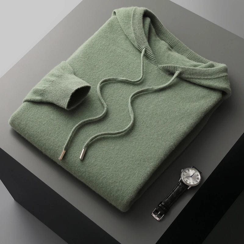 Albert Arthur Cashmere Hoodie Sweater