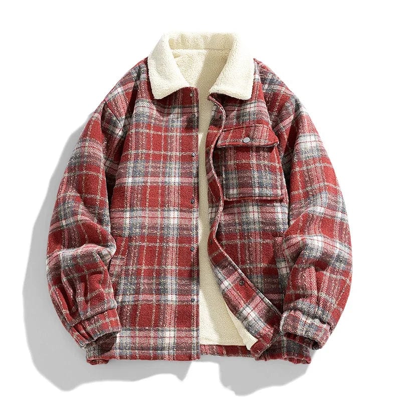 Artic Plaid Cashmere Jacket