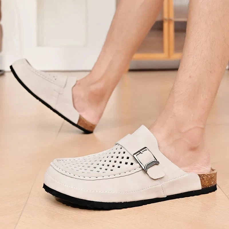 Harris Genuine Leather Loafers Slipper
