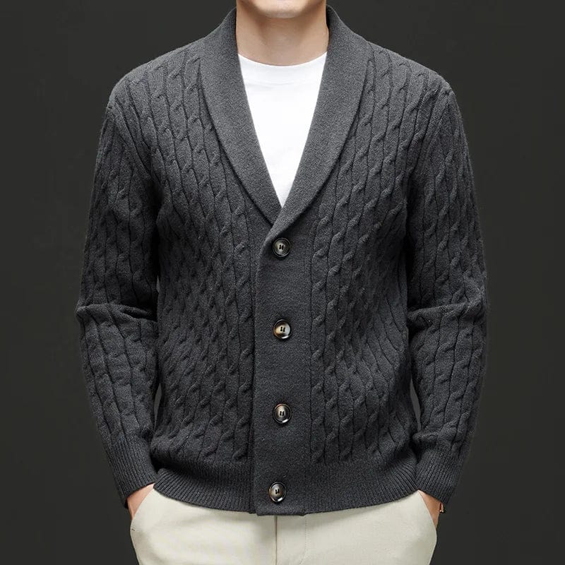 Royale Wool Cardigan Sweater