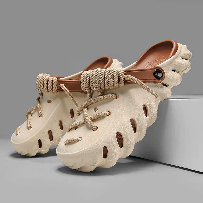 "Sandstorm Emrys" Laced Clogs