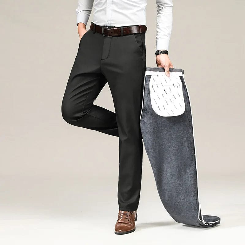 Fleece Business Casual Winter Pants