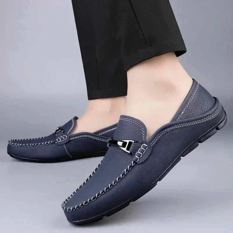Trelis Genuine Leather Loafers