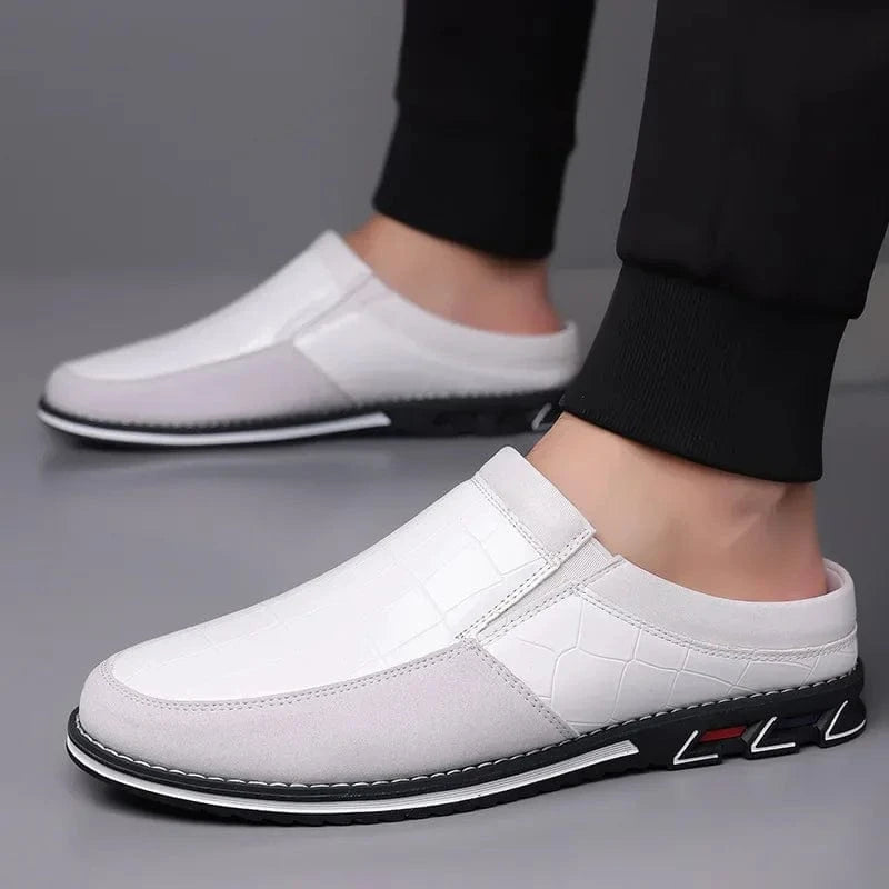 Idris Leather Mules