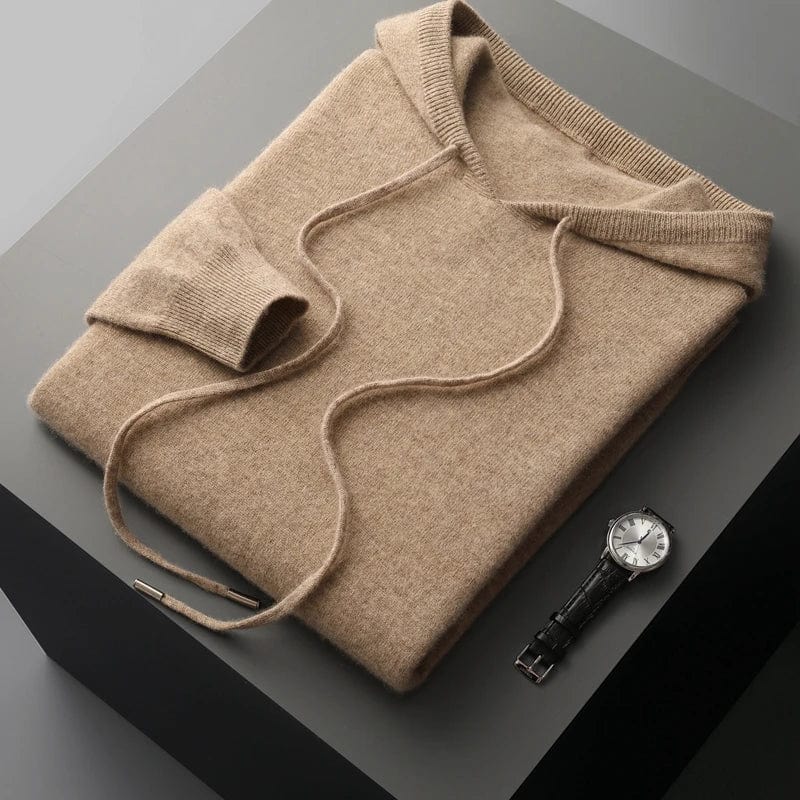 Albert Arthur Cashmere Hoodie Sweater