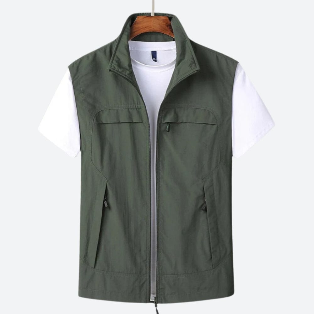 Ethan™ | Lightweight sleeveless summer vest