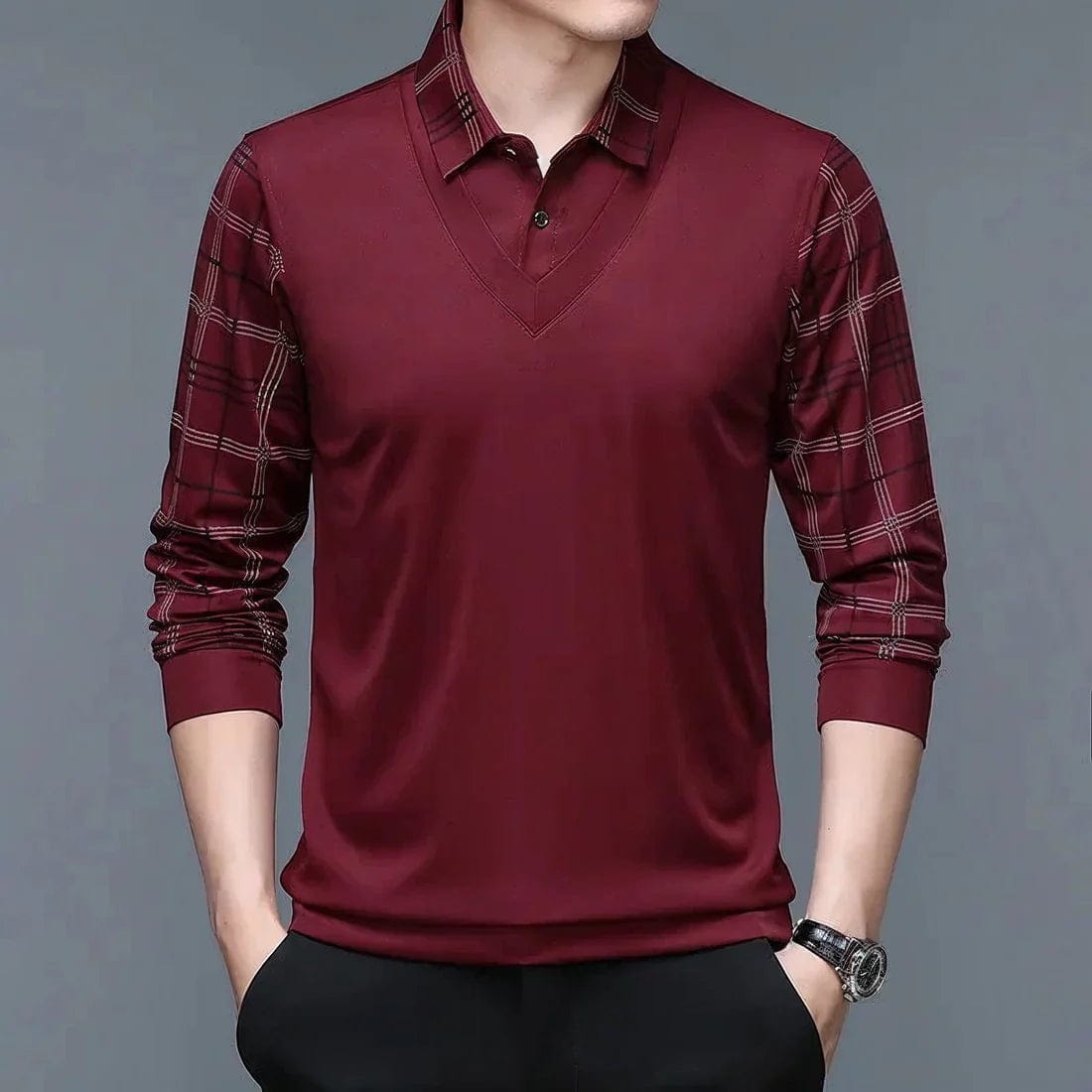 Jace Long Sleeve Polo